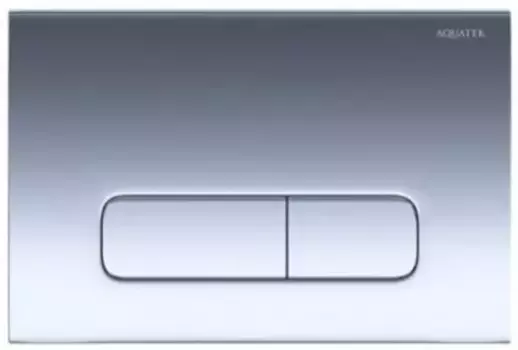 Кнопка смыва «Акватек» KDI-0000016 пластик хром