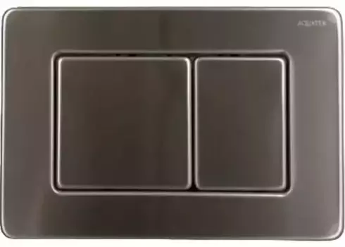 Кнопка смыва «Акватек» KDI-0000032 (003A) нержавеющая сталь