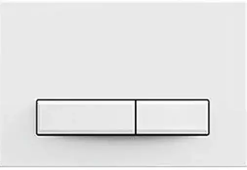 Кнопка смыва «Акватек» Slim KDI-0000021 пластик белая