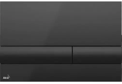 Кнопка смыва «AlcaPlast» M1718 черная