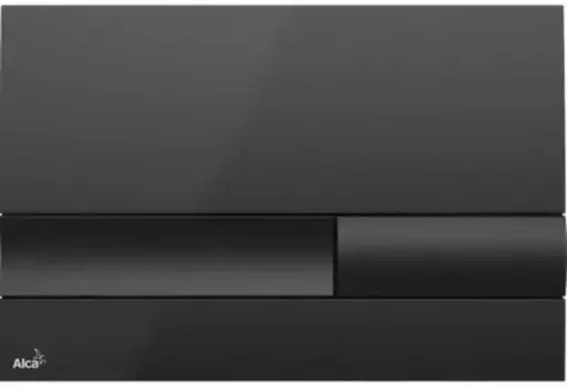 Кнопка смыва «AlcaPlast» M1738 черная