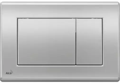 Кнопка смыва «AlcaPlast» M272 матовый хром