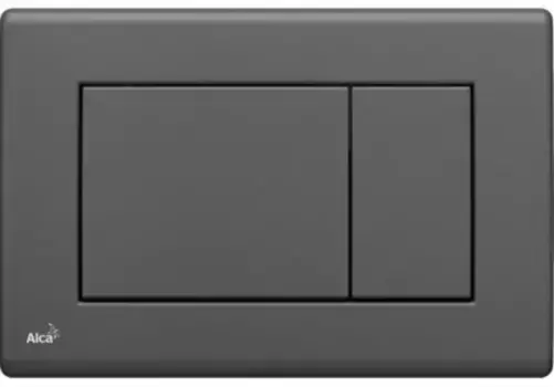 Кнопка смыва «AlcaPlast» M278 черная матовая