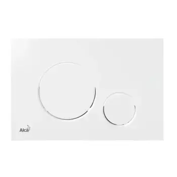 Кнопка смыва «AlcaPlast» M670 белая