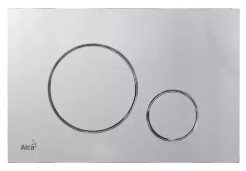 Кнопка смыва «AlcaPlast» M672 хром матовый