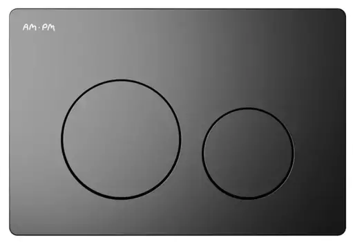 Кнопка смыва «Am.Pm» PrimeFit I090138 пластик черный матовый