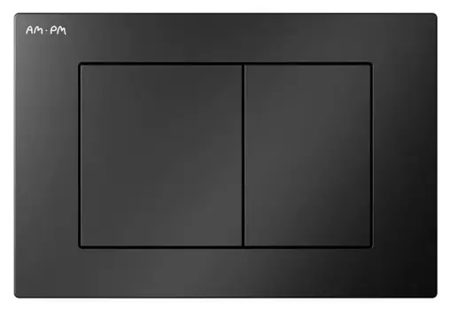 Кнопка смыва «Am.Pm» PrimeFit I090238 пластик черный матовый