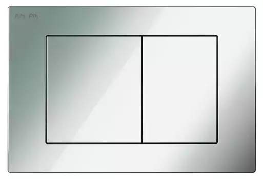 Кнопка смыва «Am.Pm» PrimeFit I090251 пластик хром глянцевый