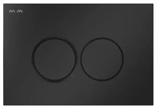 Кнопка смыва «Am.Pm» ProC L I070138 черная матовая