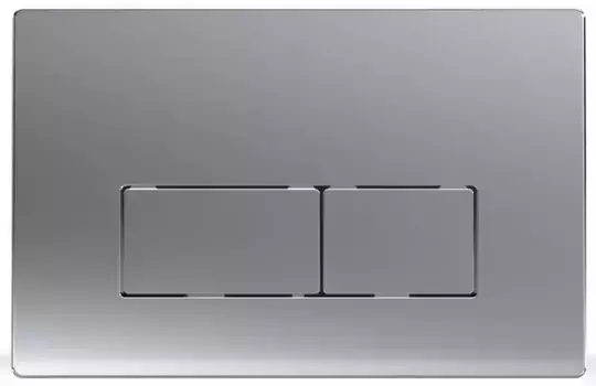 Кнопка смыва «Azario» AZ-8200-0088/AZ-P58-0110 пластик матовый хром