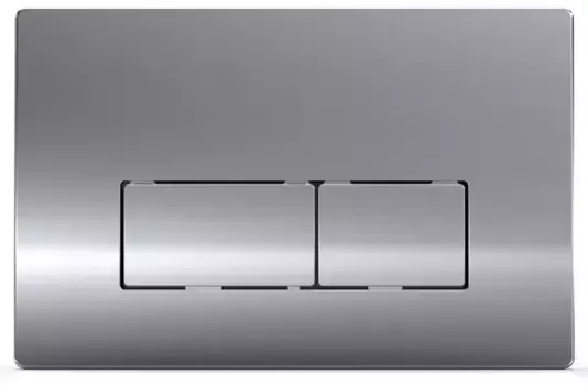 Кнопка смыва «Azario» AZ-8200-0089/AZ-P58-0120 пластик хром глянец