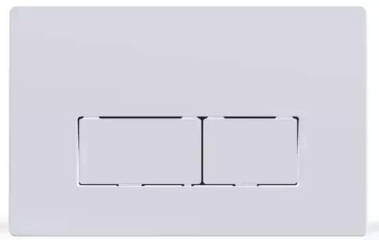 Кнопка смыва «Azario» AZ-8200-0090/AZ-P58-0130 пластик белый