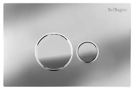 Кнопка смыва «Belbagno» BB081CR хром