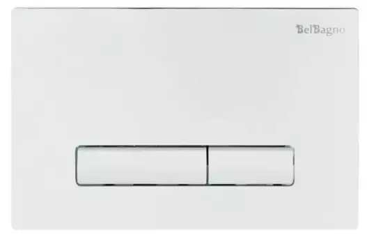 Кнопка смыва «Belbagno» GENOVA BB018-GV-BIANCO белая