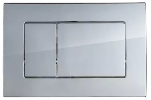 Кнопка смыва «Berges Wasserhaus» Atom хром