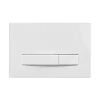 Кнопка смыва «Berges Wasserhaus» Atom Line 049226 белая