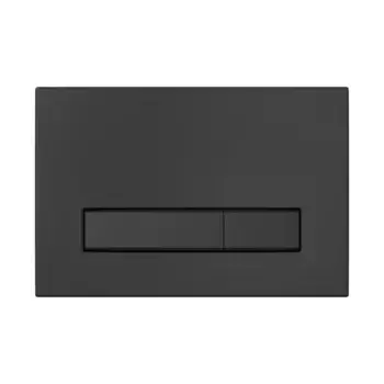 Кнопка смыва «Berges Wasserhaus» Atom Line 049227 черная SoftTouch