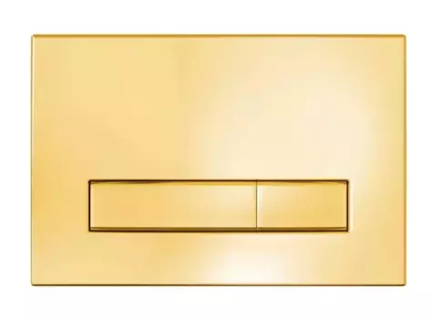 Кнопка смыва «Berges Wasserhaus» Atom Line 049237 золото глянец