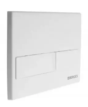 Кнопка смыва «Berges Wasserhaus» Novum L4 Soft Touch белая