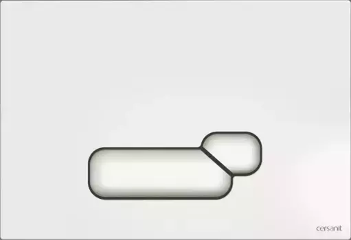 Кнопка смыва «Cersanit» Actis белая