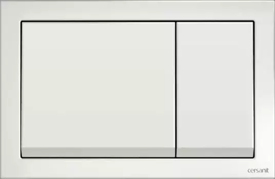 Кнопка смыва «Cersanit» Enter белая