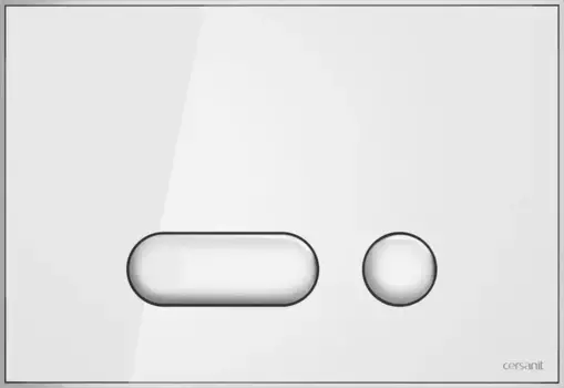 Кнопка смыва «Cersanit» Intera белая