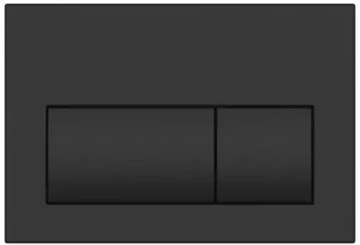 Кнопка смыва «Cersanit» Presto 63528 черный матовый