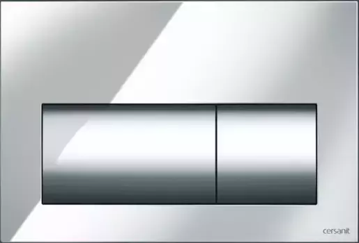 Кнопка смыва «Cersanit» Presto хром