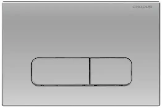 Кнопка смыва «Charus» Elegia FP.320.46.01 серебряные облака
