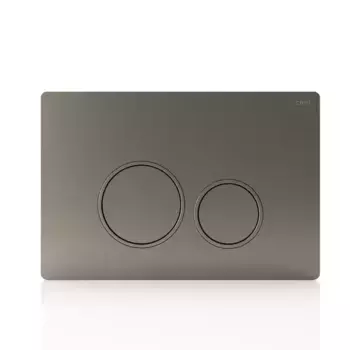 Кнопка смыва «CTESI» Round пластик графит