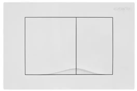 Кнопка смыва «Esbano» ESINVRT29GW пластик белая