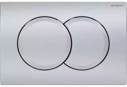 Кнопка смыва «Geberit» Delta 01 115.107.46.1 матовый хром