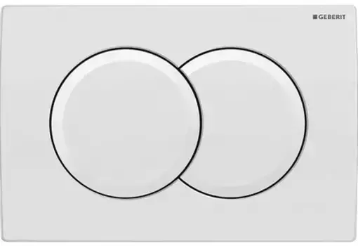 Кнопка смыва «Geberit» Delta 01 115.107.11.1 белая