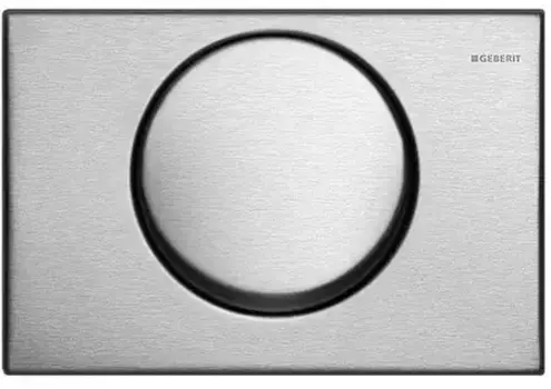 Кнопка смыва «Geberit» Delta 10 115.108.00.1 нержавеющая сталь