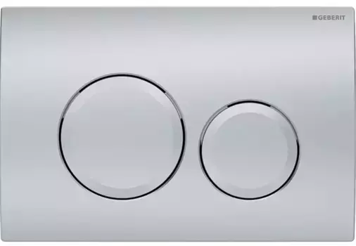 Кнопка смыва «Geberit» Delta 20 115.127.46.1 матовый хром