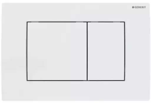 Кнопка смыва «Geberit» Delta 30 115.137.11.1 белая