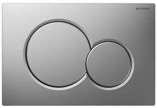 Кнопка смыва «Geberit» Sigma 01 115.770.46.5 хром матовый