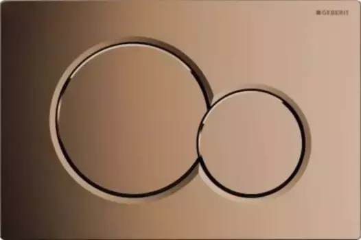 Кнопка смыва «Geberit» Sigma 01 115.770.DT.5 латунь