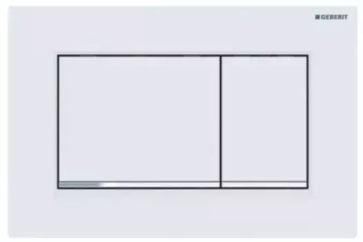 Кнопка смыва «Geberit» Sigma 30 115.883.JT.1 белая матовая