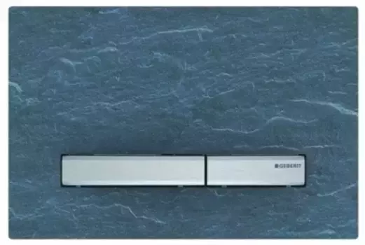 Кнопка смыва «Geberit» Sigma 50 115.788.JM.2 натуральный сланец/хром