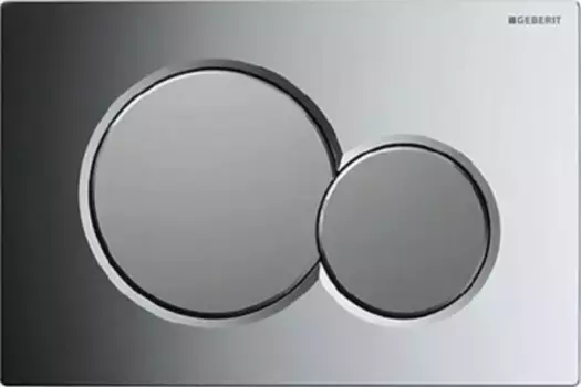 Кнопка смыва «Geberit» Simga 01 115.770.KA.5 хром глянцевый/матовый хром