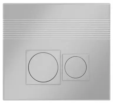 Кнопка смыва «Grossman» Cosmo пластик хром