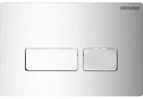 Кнопка смыва «Grossman» Pragma 700.K31.03.100.100 пластик хром глянцевая