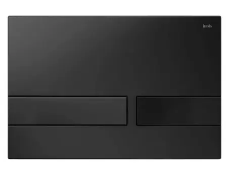 Кнопка смыва «Iddis» Unifix 006 UNI06MBi77 пластик чёрная