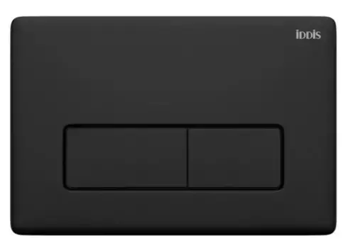 Кнопка смыва «Iddis» Unifix 010 UNI10B0i77 пластик чёрная