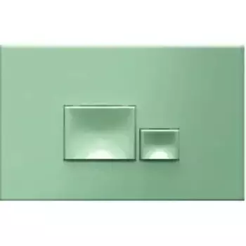 Кнопка смыва «Isvea» Axis Piazza 54MJ0109I мятно-зеленая