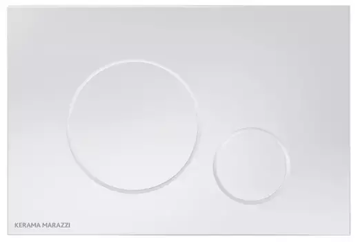 Кнопка смыва «Kerama Marazzi» M670KM пластик белая