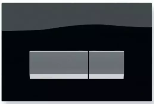 Кнопка смыва «Koller Pool» Integro пластик, стекло черная