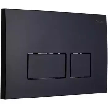 Кнопка смыва «Logan» Space 00297680 пластик Black Mattе