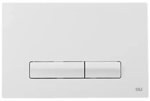 Кнопка смыва «Oli» Glam 139184 белая